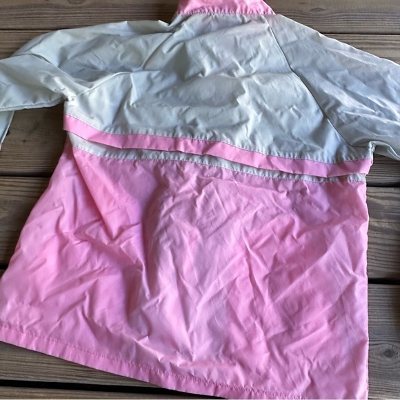 MacGregor Vintage Girls Jacket Medium Teen Tween Kids Pink Windbreaker Nylon - Picture 7 of 10